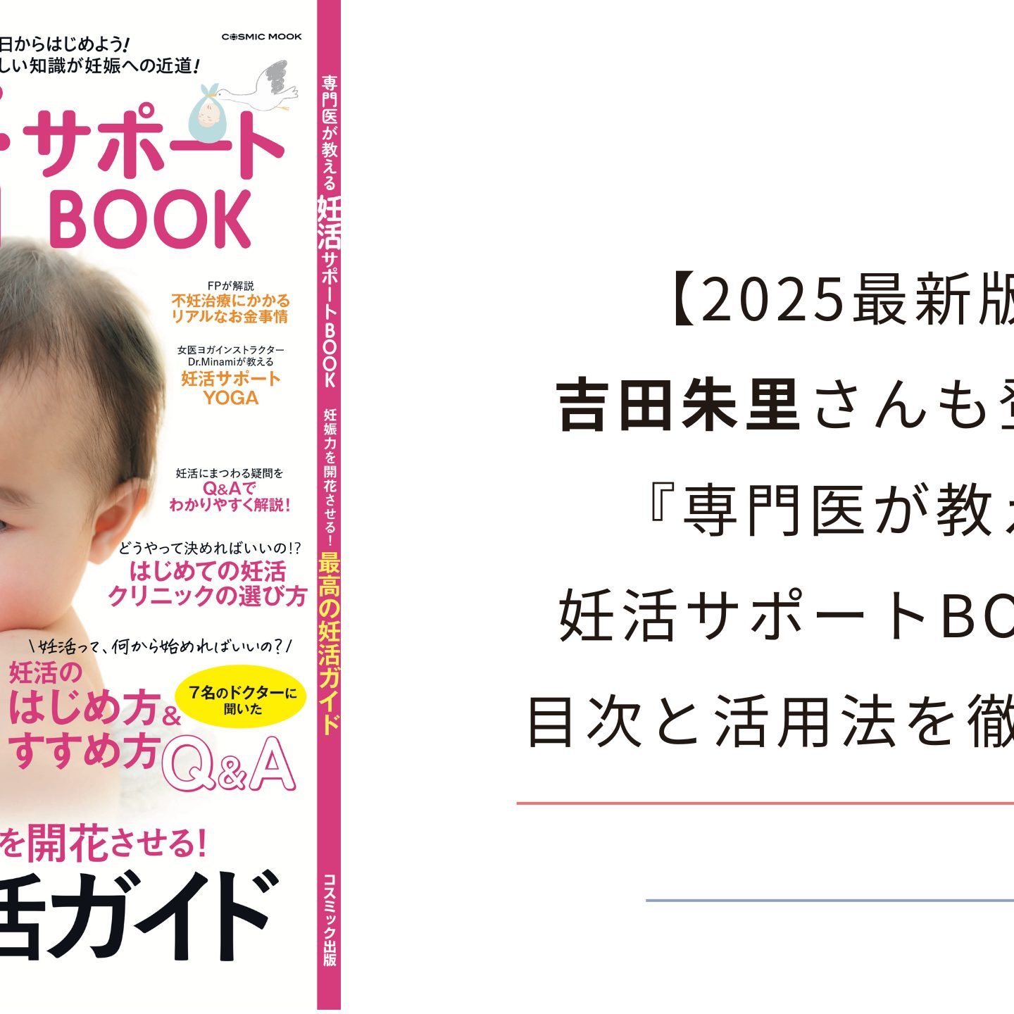 2025最新版】専門医が教える妊活サポートBOOK徹底解説｜吉田朱里